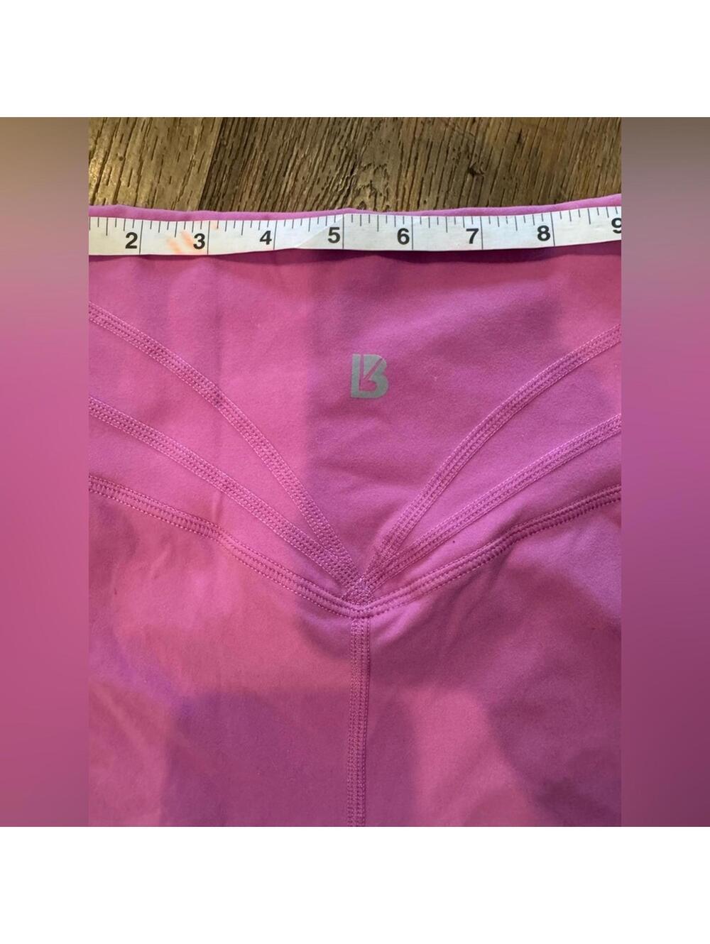 BuffBunny Legacy Biker Shorts Pink Purple Sz M EUC - Picture 6 of 6